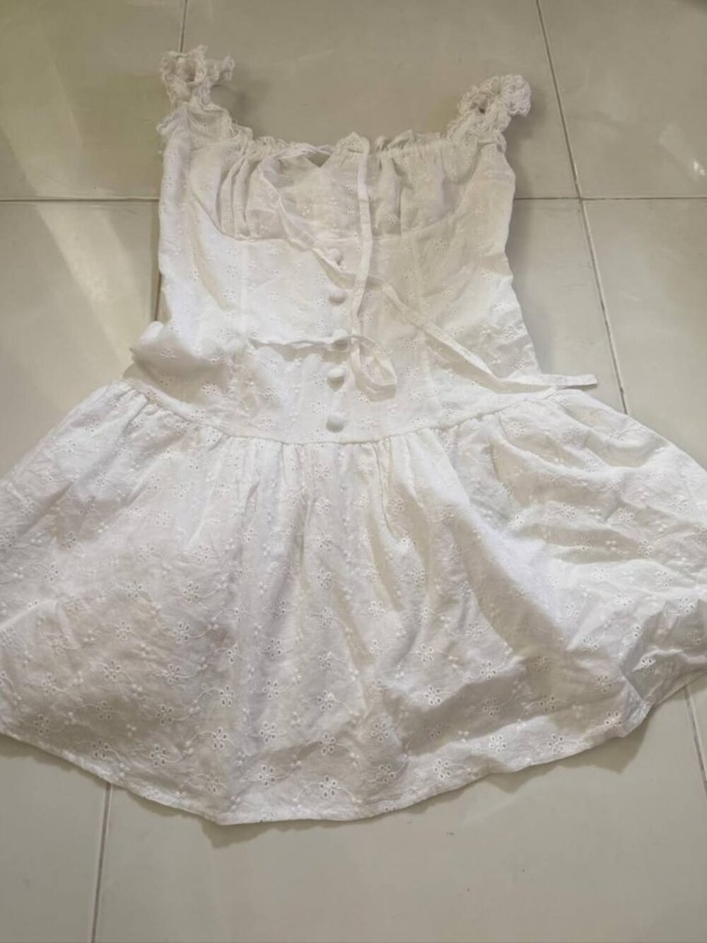 White Mini Dress